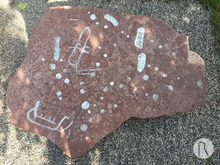 Fotografi av Hällristning Hällarna från Tuna, L2014:5674 taget av Niklas Vackerdag