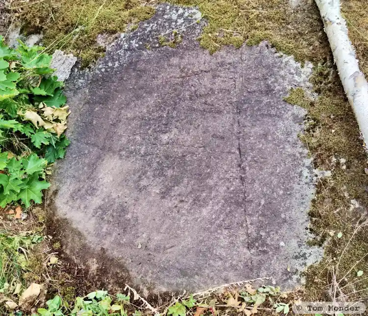 Fotografi av Hällristning, L1957:4485 taget av Tom Monder