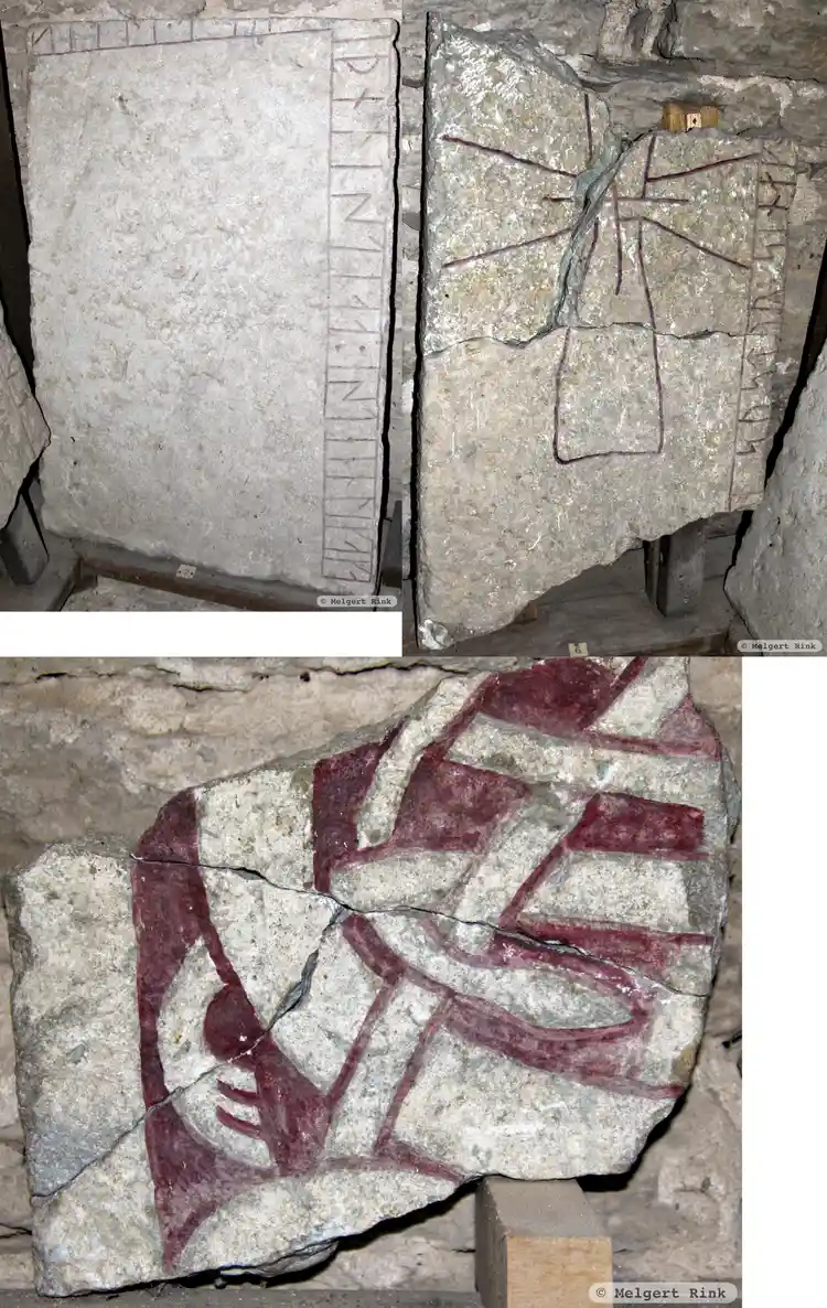 Fotografi av Runristning i gravkontext Ög49 - ÖgATA6266/59A - ÖgATA6266/59B, L2011:8519 taget av Melgert Rink