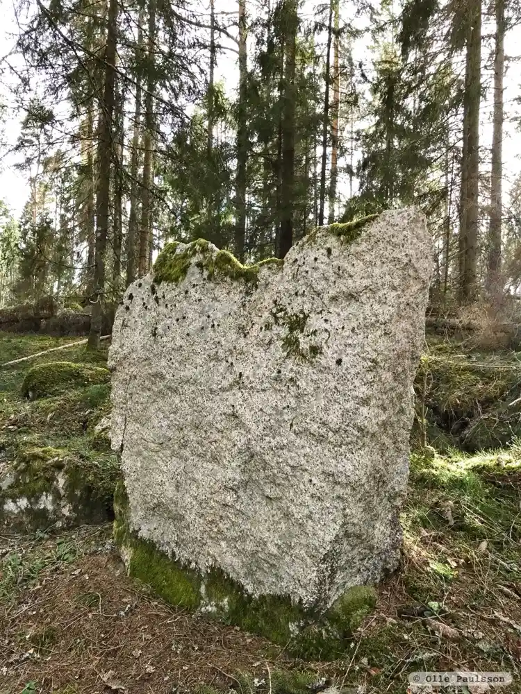 Fotografi av Runsten U1010, L1942:1096 taget av Olle Paulsson