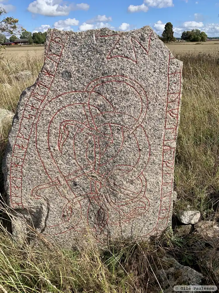 Fotografi av Runsten U1018, L1941:5743 taget av Olle Paulsson