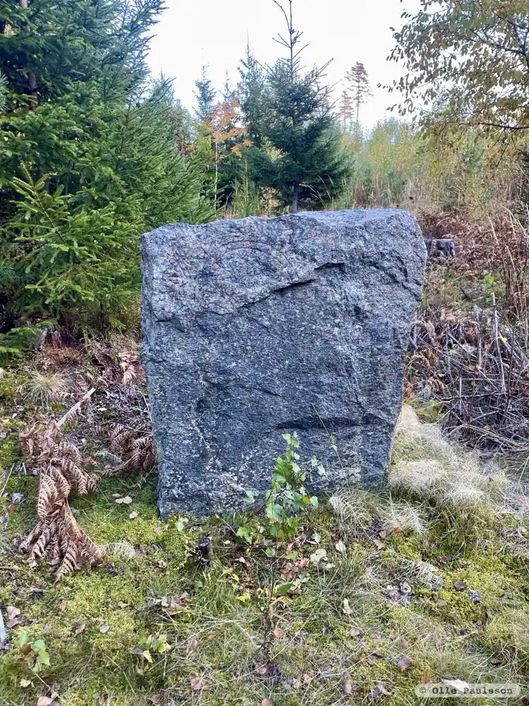 Fotografi av Runsten U1059, L1944:3139 taget av Olle Paulsson