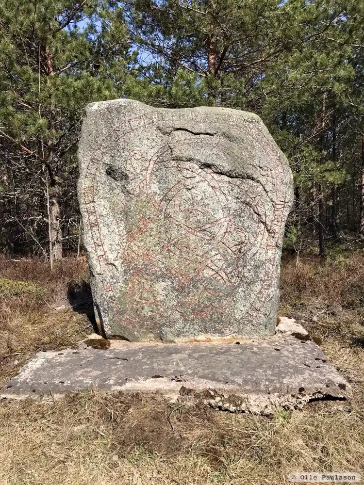 Fotografi av Runsten U1062, L1941:6023 taget av Olle Paulsson