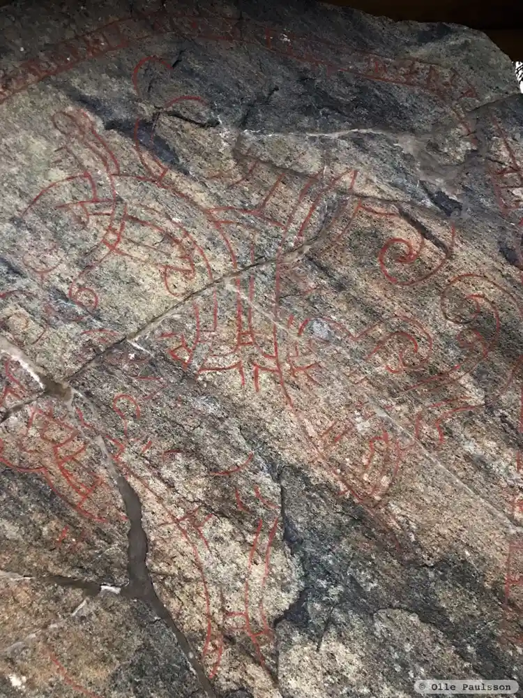 Fotografi av Runsten U1138, L1943:6904 taget av Olle Paulsson