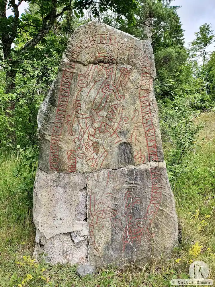 Fotografi av Runsten U1146, L1941:1439 taget av Cattis Öhman