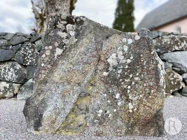 Fotografi av Runsten U608, L2014:5652 taget av Niklas Vackerdag