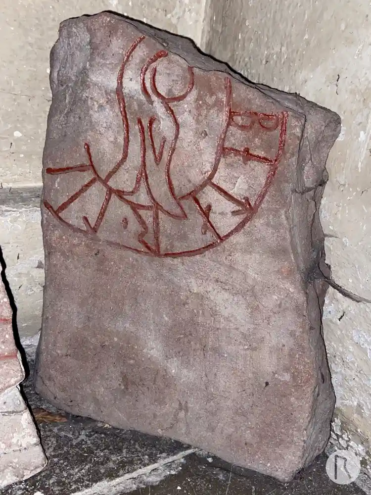 Fotografi av Runsten U65, L2012:315 taget av Niklas Vackerdag