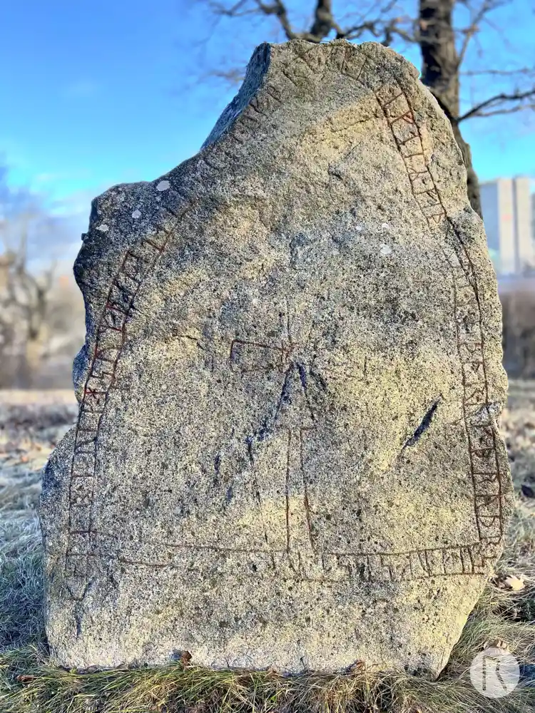 Fotografi av Runsten Viblestenarna, U92, L2017:9008 taget av Niklas Vackerdag